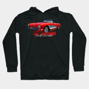 1957 Chevrolet Corvette Convertible Hoodie